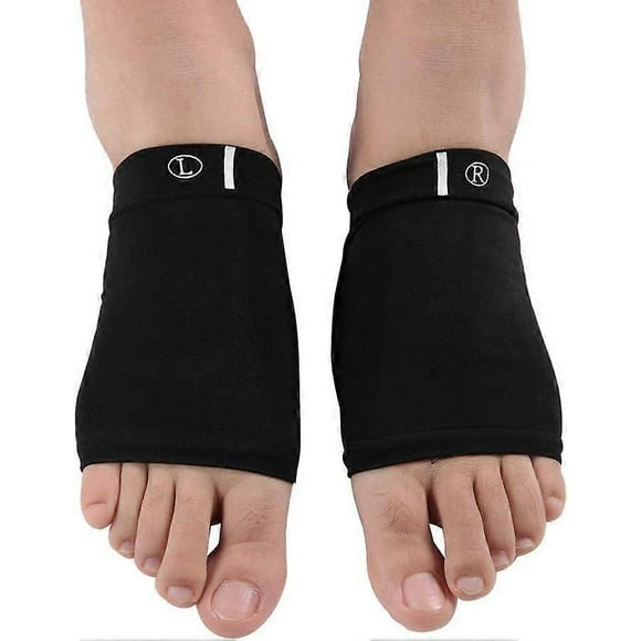Compression Adjustable Arch Support Sleeves Sock with Comfort Gel Pad Cushions
