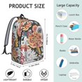thumbnail image 5 of Adaptable Sunflower Pattern Backpack with Multiple Compartments, Perfect for Student and Professional Needs, Comfortable Design, Thank You Gift for Professors, 5 of 5