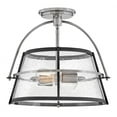 thumbnail image 3 of Hinkley Lighting - Tournon - 28W 2 LED Medium Semi-Flush Mount In Mid-Century, 3 of 13