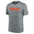 thumbnail image 2 of Men's Nike Gray Cleveland Browns Velocity Performance T-Shirt, 2 of 3