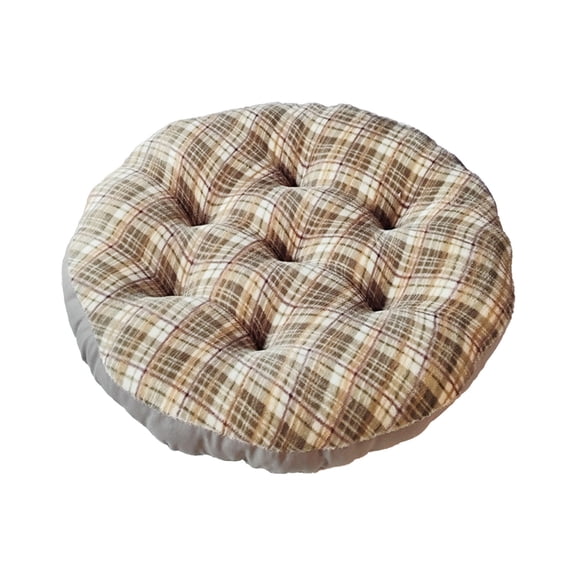 Premium Thick Round Floor Cushion with Comfortable Support, Versatile Use for Living Room Dining or Traditional Spaces, Easy to Clean and Maintain