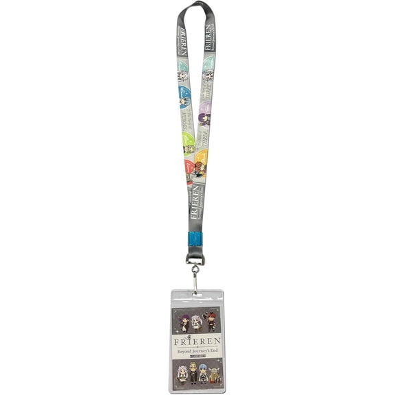 Great Eastern Entertainment Frieren Beyond Journey's End: Chibi Character Group Lanyard with ID Holder