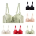 thumbnail image 3 of WCMZJ Sexy Lingerie for Women's Lace No Underwire Bra Full Coverage Bra Padded Thicken Underwear with Support and Lift, 3 of 3