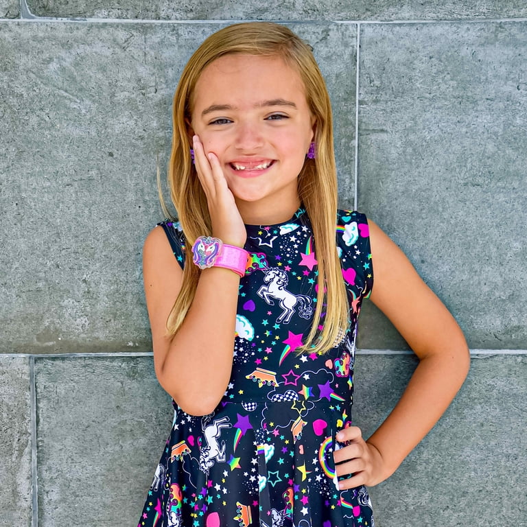 FROG SAC Unicorn Slap Bracelet Wrist Play for Kids - Cute Party