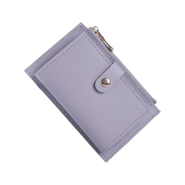 Cartera pequeña Strade Fareast Limited con múltiples ranuras para tarjetas Violeta