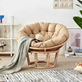 thumbnail image 2 of Waterproof Chair Rocking Chair Hanging Basket Chair Papaya Chair Round Cushion, 2 of 11