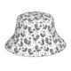 thumbnail image 1 of Fotbe Retro Rooster Sombrero Tipo Pescador con Estampado – Sombrero de Sol de Algodón de Moda para Playa, Golf, Pesca, 1 of 6