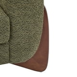 Arlo Modern Boucle Upholstery 2-Seater Sofa with Solid Wood Legs, Olive Green - Walmart.com