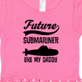 thumbnail image 3 of Inktastic Future Submariner Like Daddy Gift Baby Girl Dress, 3 of 4