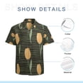 thumbnail image 7 of High Quality Hawaiian Shirts for Men Short Sleeve Aloha Beach Shirt Floral Summer Casual Button Down Shirts Blouses XKXKSF, 7 of 7