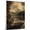 Alaskan Malamute, variant on Black Russian Terrier Vintage Dog Fishing Canvas – Artistic Sports, Black Russian Terrier Dog with Fishing Stretched Canvas Size 8x12 Wall Print for Bedroom, Living Room, Office