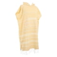 thumbnail image 2 of Advancent Poncho de surf de algodón turco, toalla suave de secado rápido para natación en la playa y el baño, 80 algodón 20 Decoración del hogar de color amarillo pálido, 2 of 6