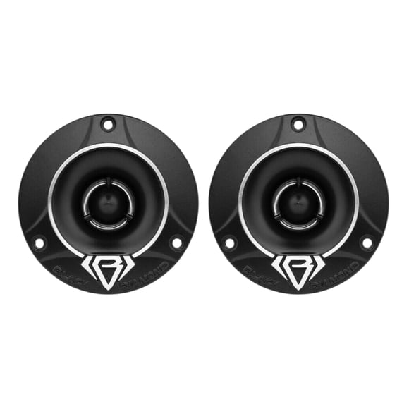Black Diamond Dia-T1 Tweeter Super Bullet de 1" 240 Watts 4 Ohms Crossover incorporado (2 parlantes)