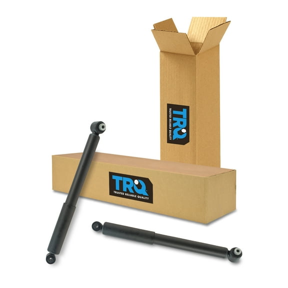 TRQ Rear Shock Absorber LH Driver RH Passenger Pair 2pc for Acura MDX Truck SUV SBA60471