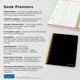 thumbnail image 6 of Black Solid | 2026 6x7.75" 18 Months Weekly Academic Desk Planner | July 2025 - December 2026 | Plato, 6 of 9