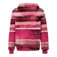 thumbnail image 5 of Puntoco Mujer Moda Impreso Blusa Manga Larga Tops Sudadera Bolsillos Con Capucha Puntoco Puntoco-1, 5 of 5