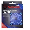 thumbnail image 2 of Ventilador para Gabinete Marvo FN-10AZUL 1200 RPM Color Azul, 2 of 5