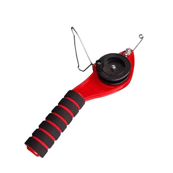 Portable Ice Fishing Rod Compact 30cm Foldable Design With Reel Holder Line ABS For Winter Outdoor Angling