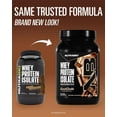 thumbnail image 2 of NutraBio Whey Protein Isolate, Whey Protein Powder Supplement, 2lb Gourmet Chocolate, 2 of 8