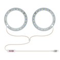 thumbnail image 2 of LED Plant Grow Light 5 Brightness Adjustable Plant Growing Lamp with Timing Function Circular Plant Growing Light for Home Garden Greenhouse, 2 of 9