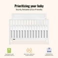 thumbnail image 6 of Dream On Me Avery Convertible Crib, White, 6 of 7
