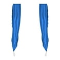thumbnail image 3 of Aislor Womens Fingerless Fringe Gloves Glossy Tassel Sequin 1920s Opera Elbow Length Long Gloves Party Rave Blue One Size, 3 of 5