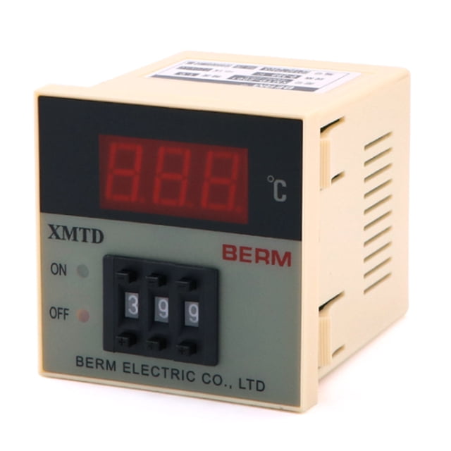 TFixol XMTD-2001 Digital Display Temperature Controller Short Shell 0-399℃ K Type Temperature Regulator