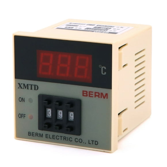 TFixol XMTD-2001 Digital Display Temperature Controller Short Shell 0-399℃ K Type Temperature Regulator