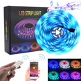 thumbnail image 1 of UBesGoo 5050 Bande Lumineuse RGB 150LED Kit de Contrôle par Application Bluetooth 12V Synchronisation Musicale, 1 of 7