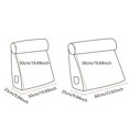 thumbnail image 2 of Soft Triangle Cushion Pillow For Bed And Sofa Support Comfortable Backrest Decorative Throw Pillow With PP Filling(Four Types Of Facial Expressions), 2 of 3
