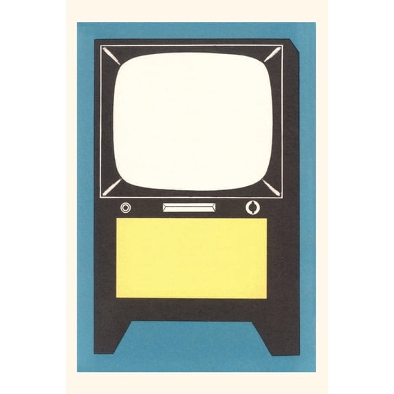 Pocket Sized - Found Image Press Journals: Vintage Journal Blank Television Set (Paperback)