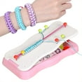 thumbnail image 4 of Esaierr Kids Toddler Friendship Bracelet Making Rope Weaver Set for Girls DIY Braided Rope Jewelry Making Kit Materials Toys Girls Birthday Gift 5-10T, 4 of 8