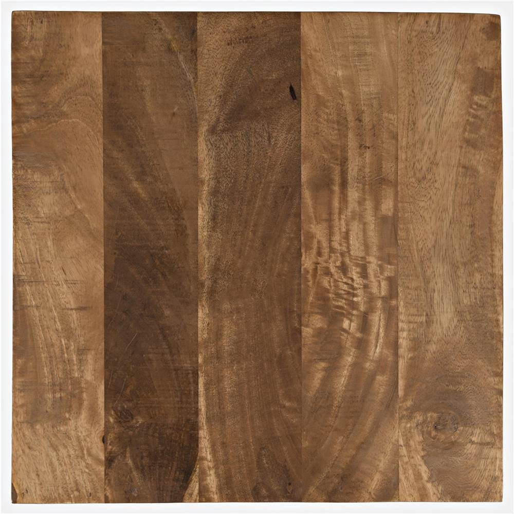 Jofran Global Archive Jasper Solid Wood Rustic Modern Angled Accent End Table