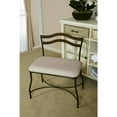thumbnail image 2 of Hillsdale Windsor Vanity Stool in Burnished Bronze, 2 of 4