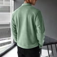thumbnail image 6 of PNTUTB Men's Lapel Full Zip Jacket Long Sleeve Outerwear Solid Color Fashion Casual Comfort Trendy Coats with Pockets, 6 of 7