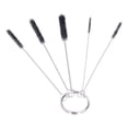 thumbnail image 3 of Cepillos para botellas, vidrio, nailon, tubos de ensayo, juego de cepillos, herramienta de limpieza para vasos, cafeteras, negro, 2/2,5/3/4/5, 3 of 14