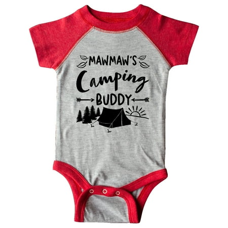 

Inktastic Mawmaws Camping Buddy Gift Baby Boy or Baby Girl Bodysuit