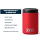 thumbnail image 4 of Aislante para latas YETI Rambler Colster Rescue Red (355 ml), 4 of 6