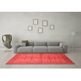 thumbnail image 3 of Ahgly Company Indoor Rectangle Oriental Red Industrial Area Rugs, 7' x 9', 3 of 4