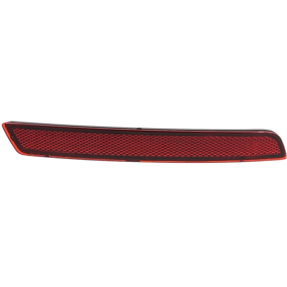CarLights360: For 2013 2014 Chevy Malibu Rear Reflector Passenger Side CAPA Certified Replacement for GM1185106 | 20998413