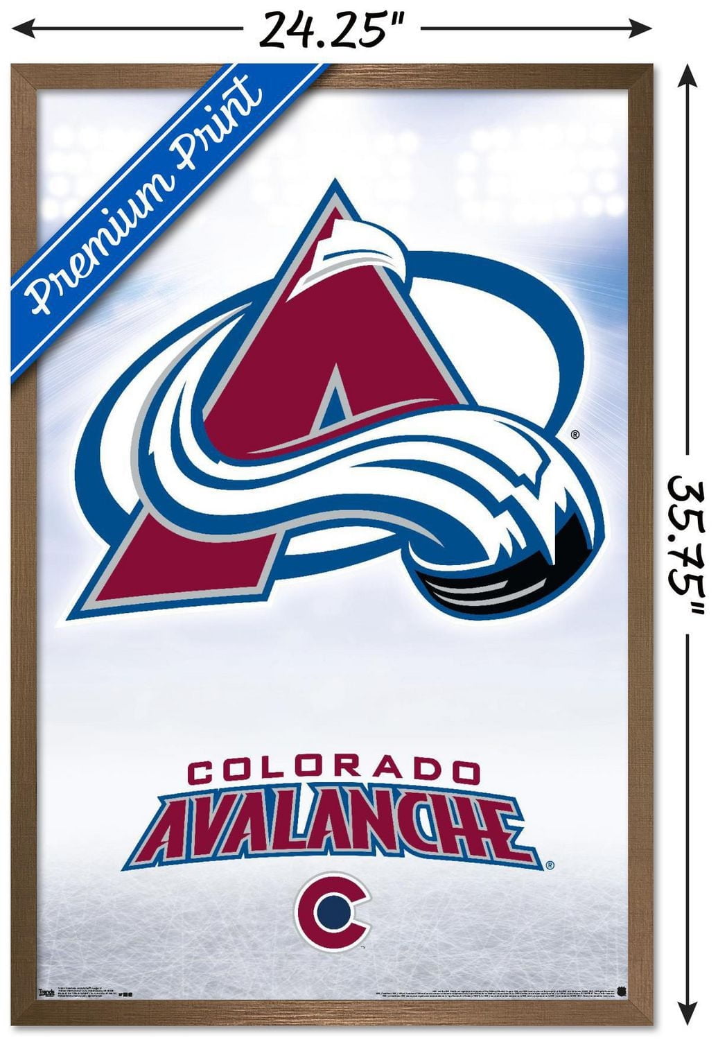Avalanche du Colorado de la LNH - Logo 17