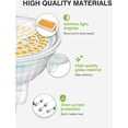 thumbnail image 3 of GU5.3 5W 12V MR16 LED Spot Light Bulbs Replace Halogen Spotlight 460 Lumens Warm White 3000K Non-Dimmable Pack of 6, 3 of 5