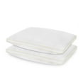 thumbnail image 3 of Set of Two White Standard Medium Density Moisture Wicking Bed Pillows 26", 3 of 3