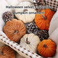 thumbnail image 2 of Nordic Pumpkin Figurines Halloween Decor, Outdoor Indoor Tabletop Ornament, Holiday Party Centerpiece, Yard Decoration, 2 of 9