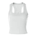 thumbnail image 5 of DHFJKG Tank Tops For Women Summer Ribbed Fitted Crop Top Sleeveless Camisole Scoop Neck Solid Color Workout Gym Clothes, 5 of 5