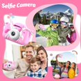 thumbnail image 4 of Cámara para selfies Goopow para niñas/niños de 3 a 9 años con SD de 32 GB, 4 of 7