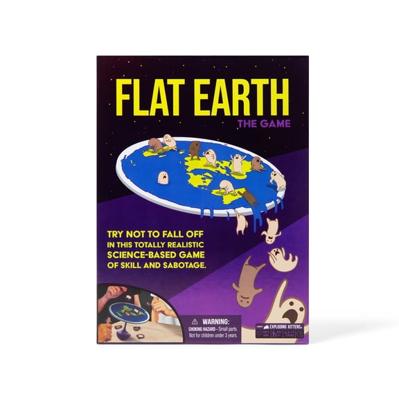 Flat Earth a Balancing Game for Kids, Teens, and Adults Fun for Family Game Night, Parties, and Travel (Walmart Exclusive)