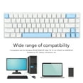 thumbnail image 3 of Mechanical Keyboard 68 Keys RGB Backlight Compact Wired Keyboard With Blue Switch ,Anti Ghosting,Detachable Usb Cable,for  For  PC Laptop, 3 of 8