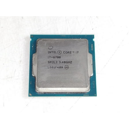 Pre-Owned Intel Core i7-6700 LGA 1151 3.4 GHz 8 GT/s Desktop CPU Processor SR2L2 (Good)
