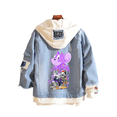 thumbnail image 1 of Chaqueta vaquera con patrón Tom y Jerry Cosplay Naruto Sasuke moda, 1 of 3